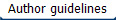 Author guidelines